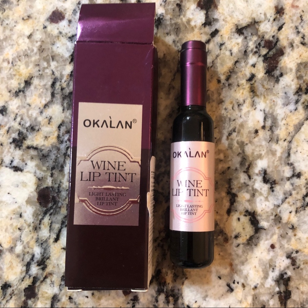 🍷 BNIB Okalan Wine Lip Tint - 06 MERLOT BURGUNDY